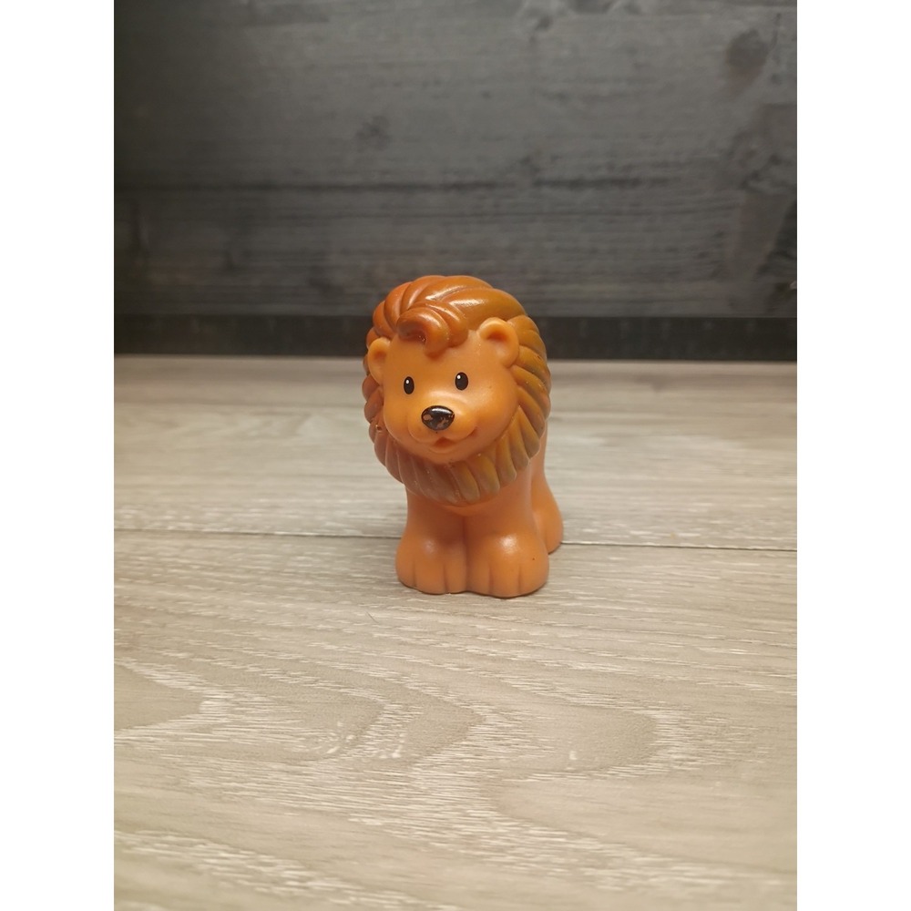 2002 Fisher-Price Little People Lion with Big Mane Figure Standing